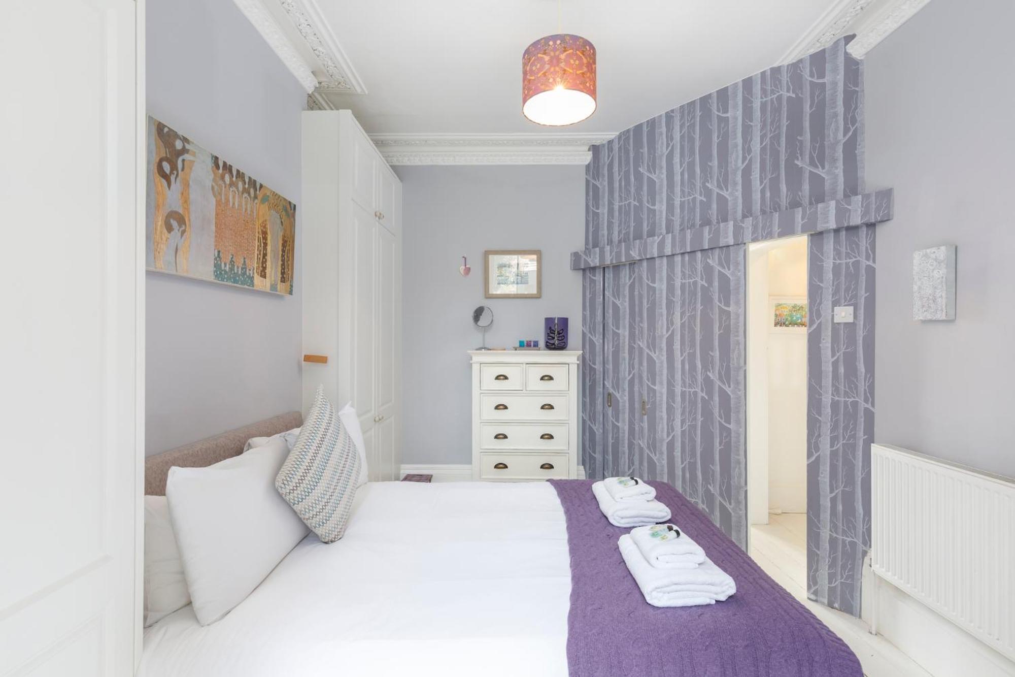 Central Hove Flat W Large Garden Exterior foto